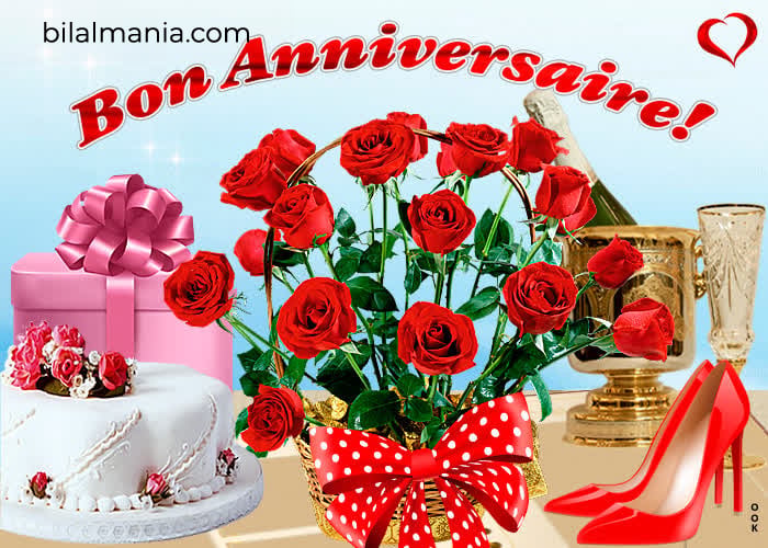 🎉70+ GIF Anniversaire Femme & Homme – Images Animées Gratuites Image Joyeux Anniversaire