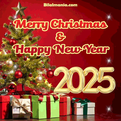 ▶️ 70+ Happy New Year 2026 GIF Images & Wishes Merry Christmas and Happy New Year 2025 Gif