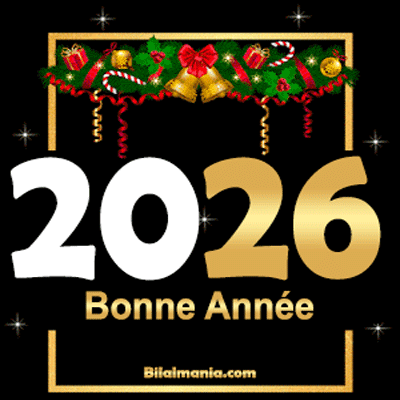 ▶️ 50+ Bonne Année 2026 Gif Image & Voeux Gif Nouvel an 2026