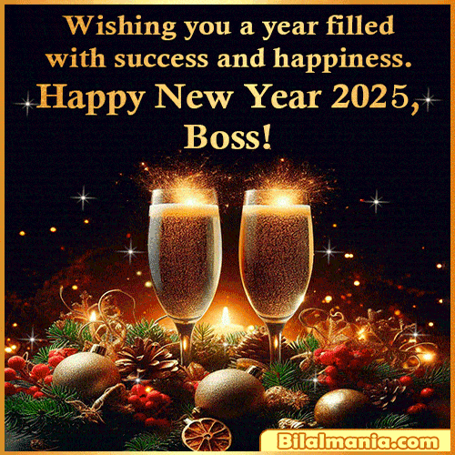 ▶️ 70+ Happy New Year 2026 GIF Images & Wishes happy new year 2025 gif cute