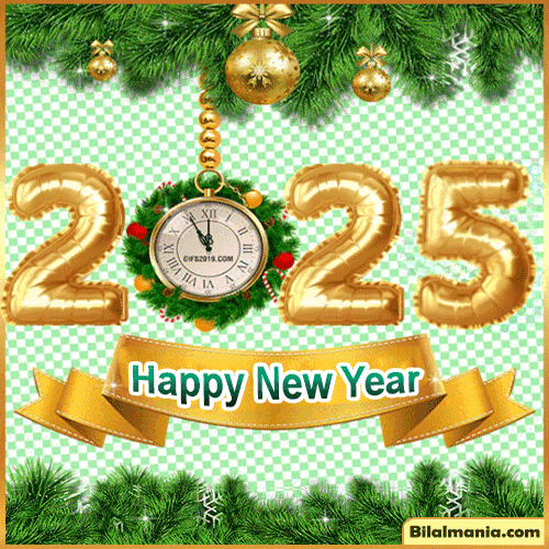 ▶️ 70+ Happy New Year 2026 GIF Images & Wishes happy new year 2025 gif free download with sound