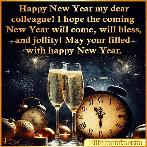 ▶️ 70+ Happy New Year 2026 GIF Images & Wishes happy new year gif