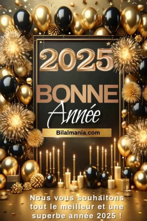 ▶️ 50+ Bonne Année 2026 Gif Image & Voeux voeux bonne année 2025
