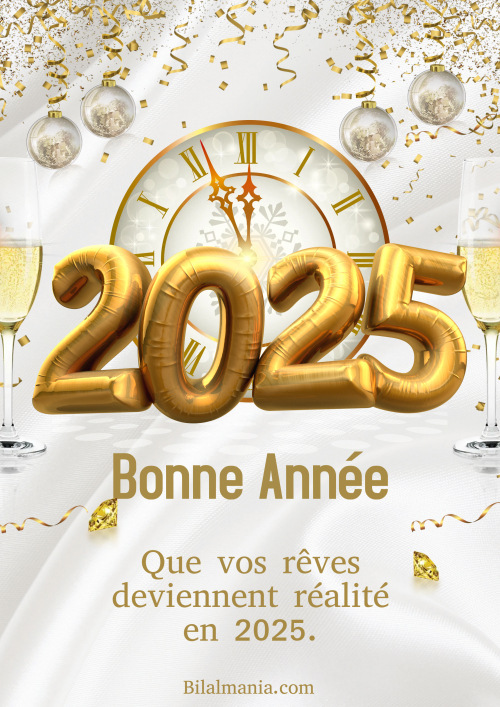 ▶️ 50+ Bonne Année 2026 Gif Image & Voeux voeux bonne année 2025