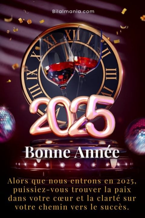▶️ 50+ Bonne Année 2026 Gif Image & Voeux voeux bonne année 2025