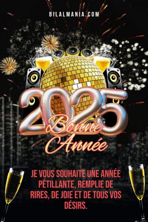 ▶️ 50+ Bonne Année 2026 Gif Image & Voeux voeux bonne année 2025