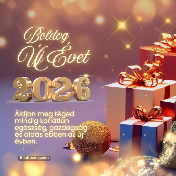 Boldog új évet 2026 Képek