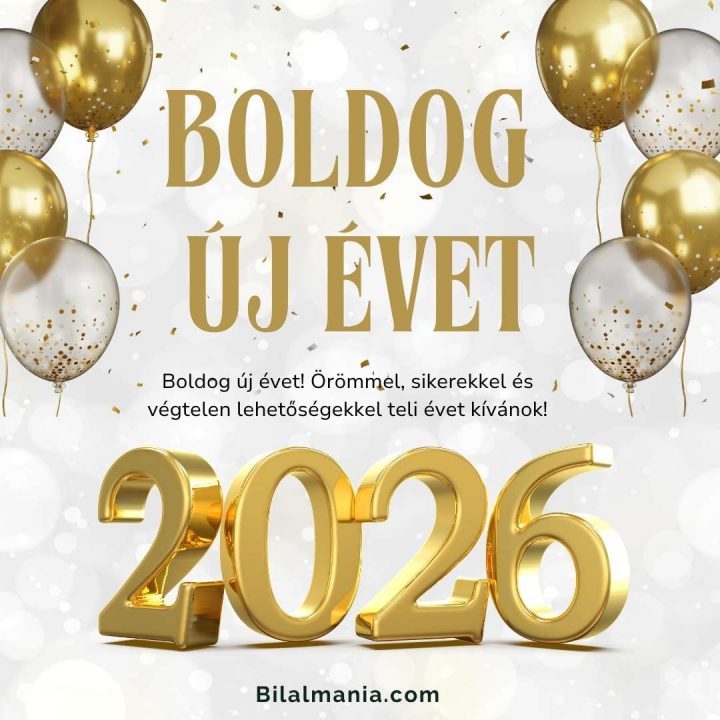 Boldog új évet 2026 Képek