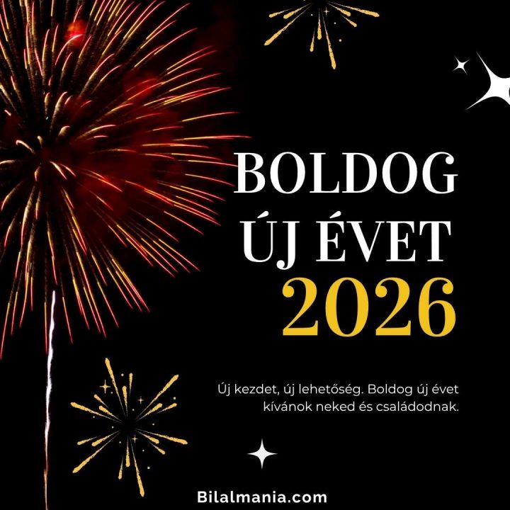 Boldog új évet 2026 Képek