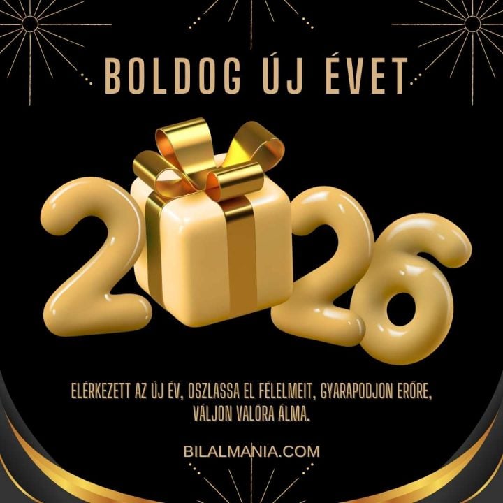 Boldog új évet 2026 Képek