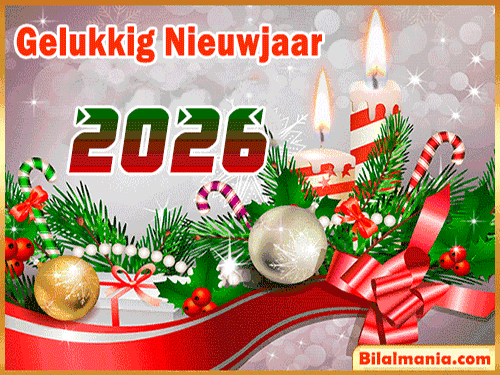 🔥 50+ Gelukkig Nieuwjaar 2026 GIF | Wensen | Vuurwerk Gelukkig Nieuwjaar 2026 GIF