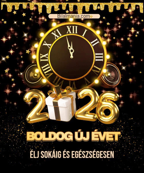 Boldog új évet 2026 GIF