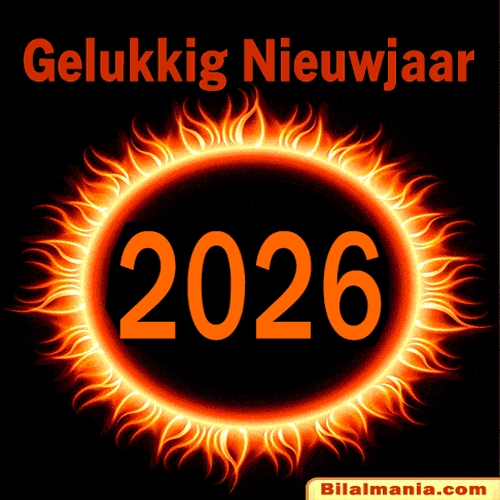 🔥 50+ Gelukkig Nieuwjaar 2026 GIF | Wensen | Vuurwerk Gelukkig Nieuwjaar 2026 GIF