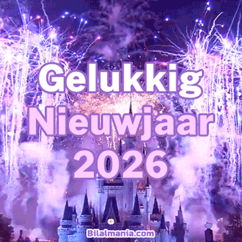 🔥 50+ Gelukkig Nieuwjaar 2026 GIF | Wensen | Vuurwerk Gelukkig Nieuwjaar 2026 GIF