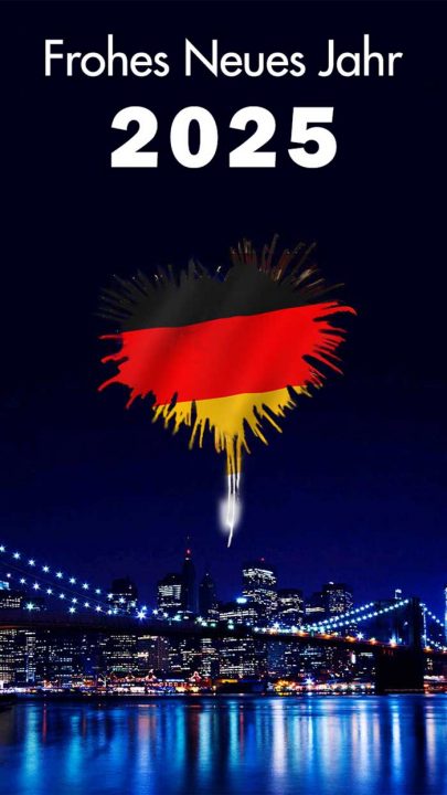 Frohes Neues Jahr 2025 Bilder