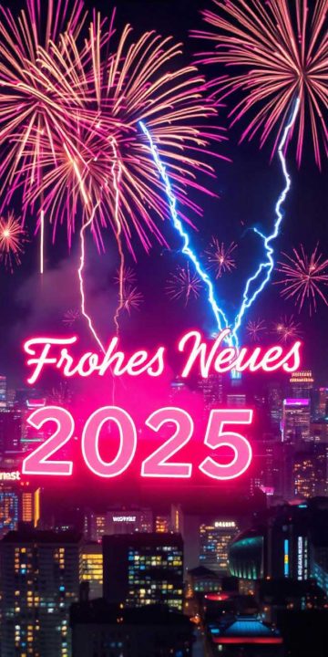 Frohes Neues Jahr 2025 Bilder