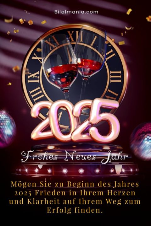 frohes neues jahr 2025 Wünsche