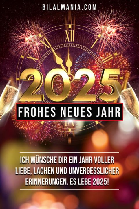 frohes neues jahr 2025 Wünsche