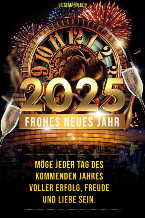frohes neues jahr 2025 Wünsche