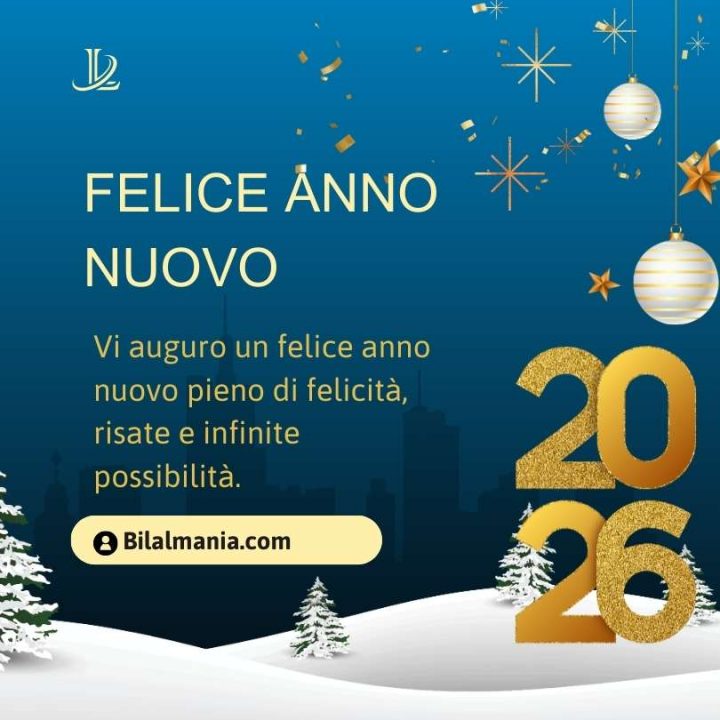 immagini buon anno 2026