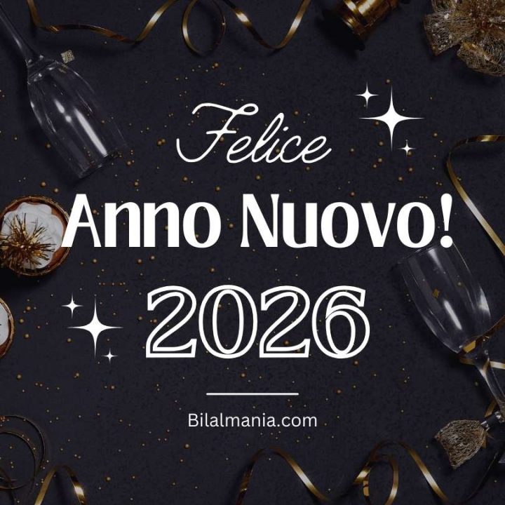 immagini Felice Anno Nuovo 2026