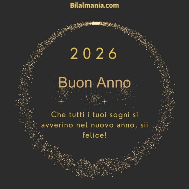 immagini buon anno 2026