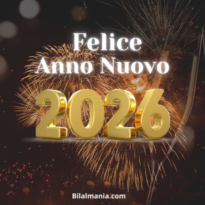 immagini Felice Anno Nuovo 2026