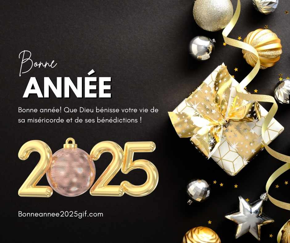 Voeux Bonne Année 2025