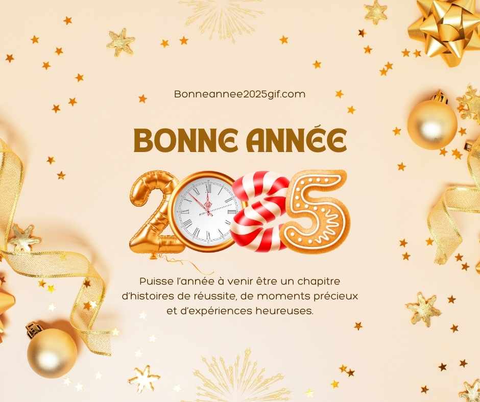 Voeux Bonne Année 2025