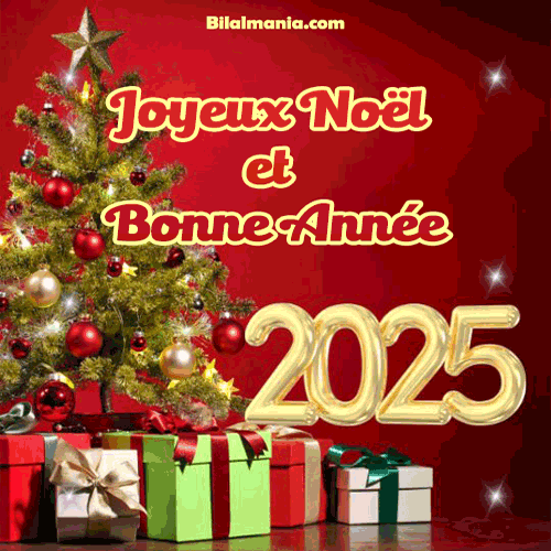 ▶️ 50+ Bonne Année 2026 Gif Image & Voeux Joyeux Noël et Bonne Année 2025 Gif