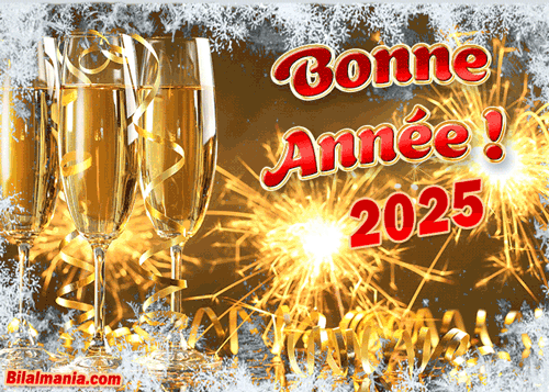 ▶️ 50+ Bonne Année 2026 Gif Image & Voeux Gif animé Bonne Année 2025
