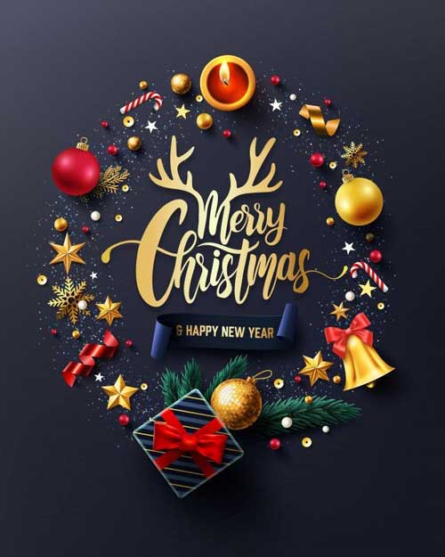 ▶️50+ Merry Christmas Gif & Happy New Year 2026 cute merry christmas images