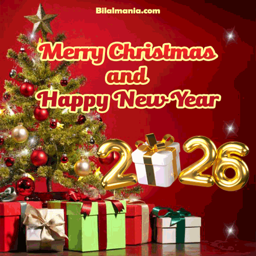 ▶️50+ Merry Christmas Gif & Happy New Year 2026 Merry Christmas Gif and Happy New Year 2026