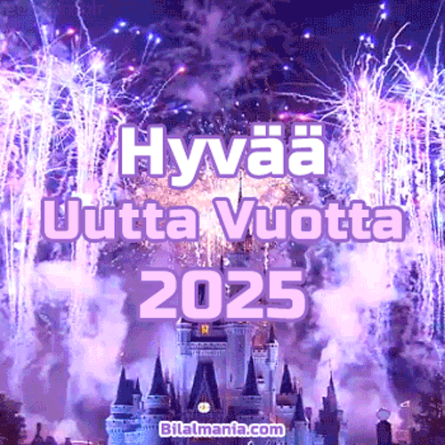 Hyvää uutta vuotta 2025 GIF