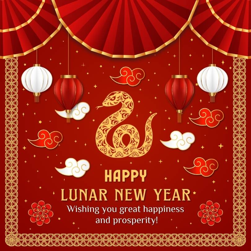 🔥70+ Free Chinese New Year 2025 GIF | Images | Wishes Chinese New Year 2025 Images