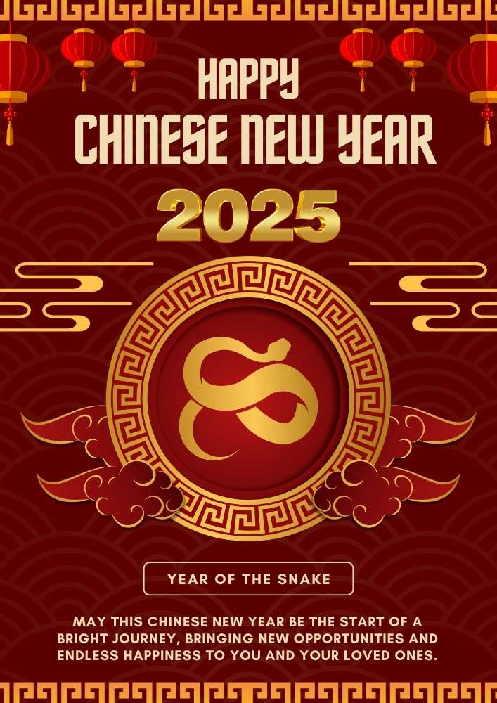 🔥70+ Free Chinese New Year 2025 GIF | Images | Wishes Chinese New Year 2025 Images