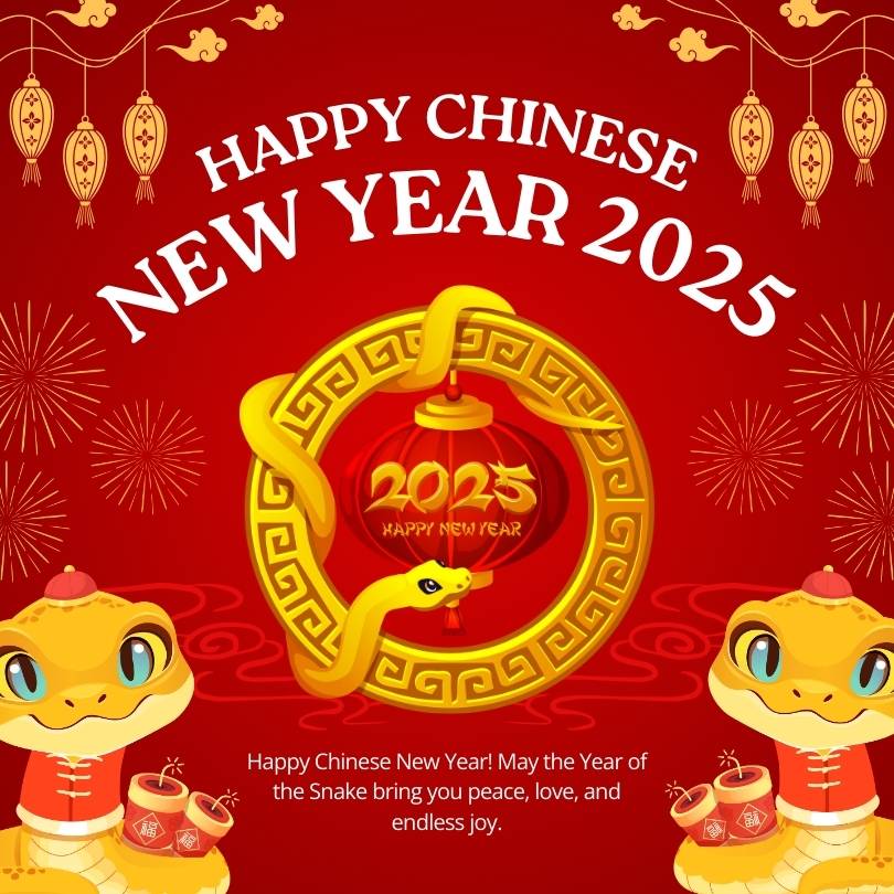 🔥70+ Free Chinese New Year 2025 GIF | Images | Wishes Chinese New Year 2025 Images