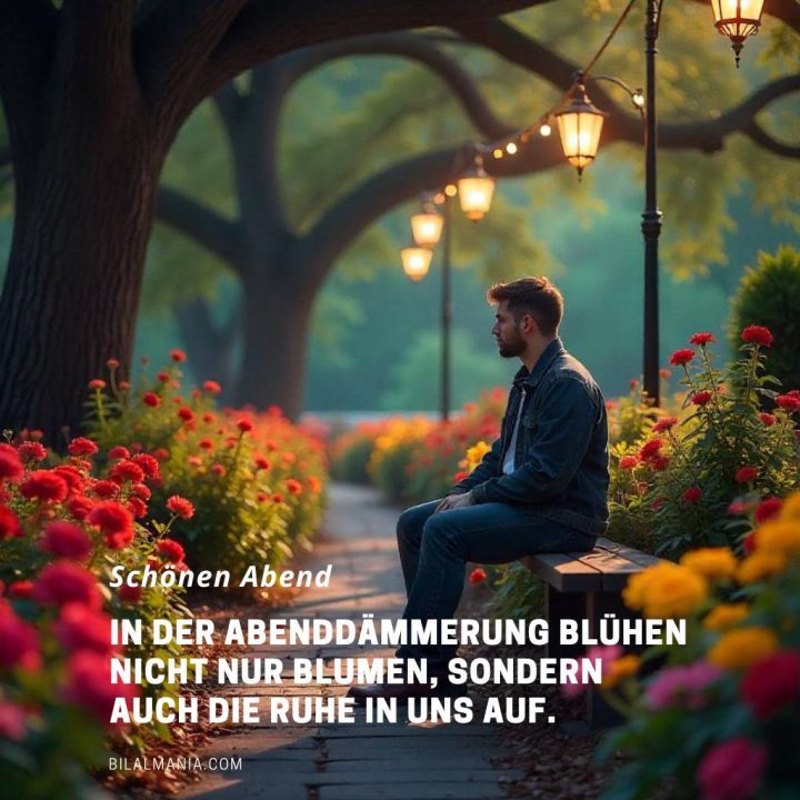 schönen abend bilder für die seele