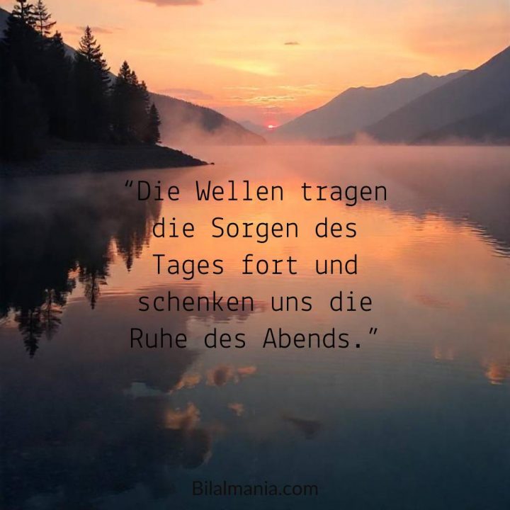 seele fluestert schönen abend bilder für die seele