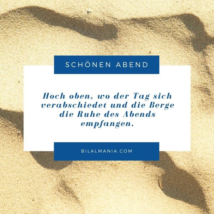 wünsche dir schönen abend bilder für die seele