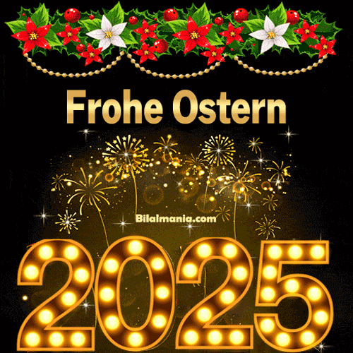🔥50+ Frohe Ostern 2025 Bilder GIF Wünsche Frohe Ostern 2025 Gif