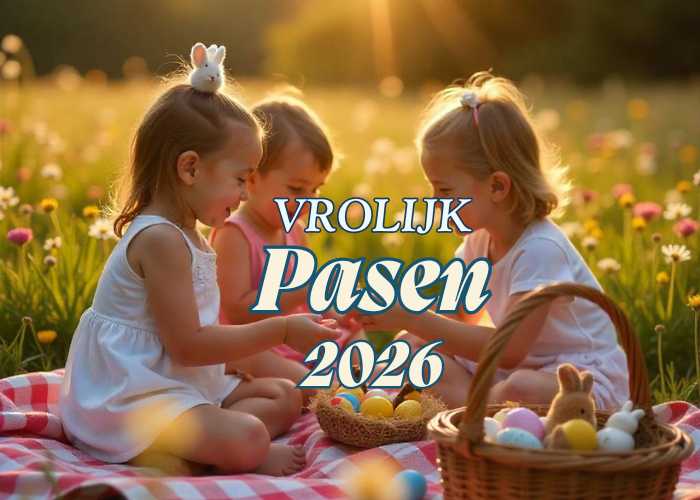 🔥 50+ Vrolijk Pasen 2026 – Fijne Pasen Afbeeldingen & GIFs Gratis Vrolijk Pasen 2026