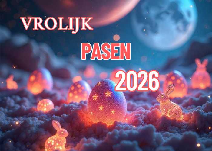 🔥 50+ Vrolijk Pasen 2026 – Fijne Pasen Afbeeldingen & GIFs Gratis Vrolijk Pasen 2026