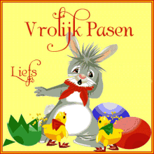🔥 50+ Vrolijk Pasen 2026 – Fijne Pasen Afbeeldingen & GIFs Gratis Vrolijk Pasen gif