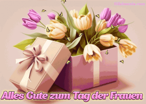 Frauentag 2025 Bilder Gif & Sprüche – Die schönsten Wünsche alles gute zum frauentag gif