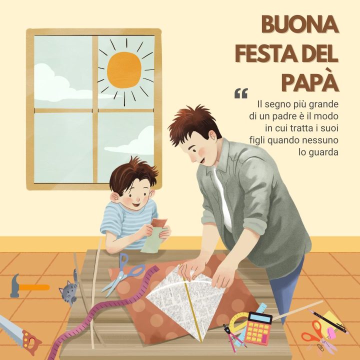 🔥 Buona Festa Del Papà 2026 Immagini: Auguri da Condividere auguri festa del papà immagini