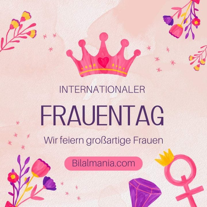 Frauentag 2025 Bilder Gif & Sprüche – Die schönsten Wünsche frauentag 2025 Bilder