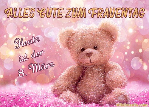 Frauentag 2025 Bilder Gif & Sprüche – Die schönsten Wünsche frauentag gif