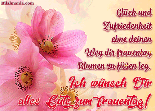 Frauentag 2025 Bilder Gif & Sprüche – Die schönsten Wünsche frauentag gif kostenlos