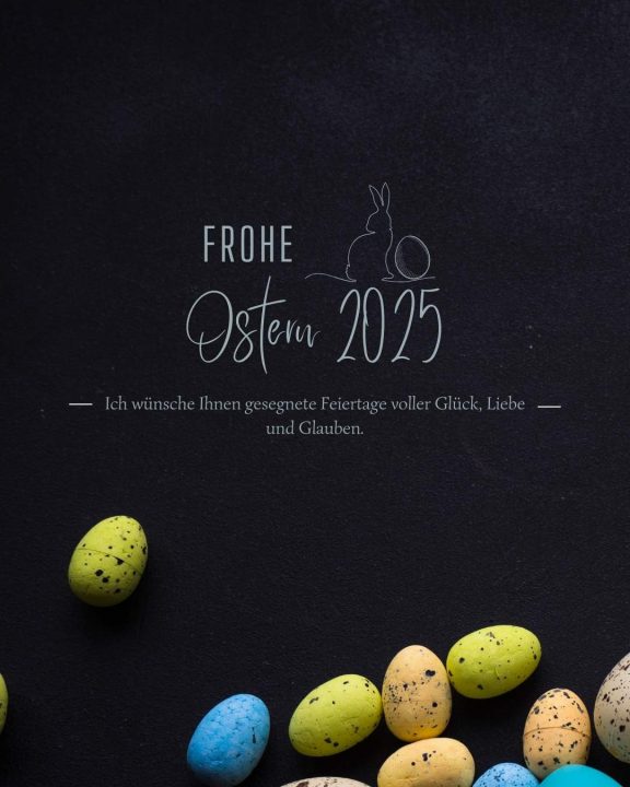frohe ostern wünsche 2025